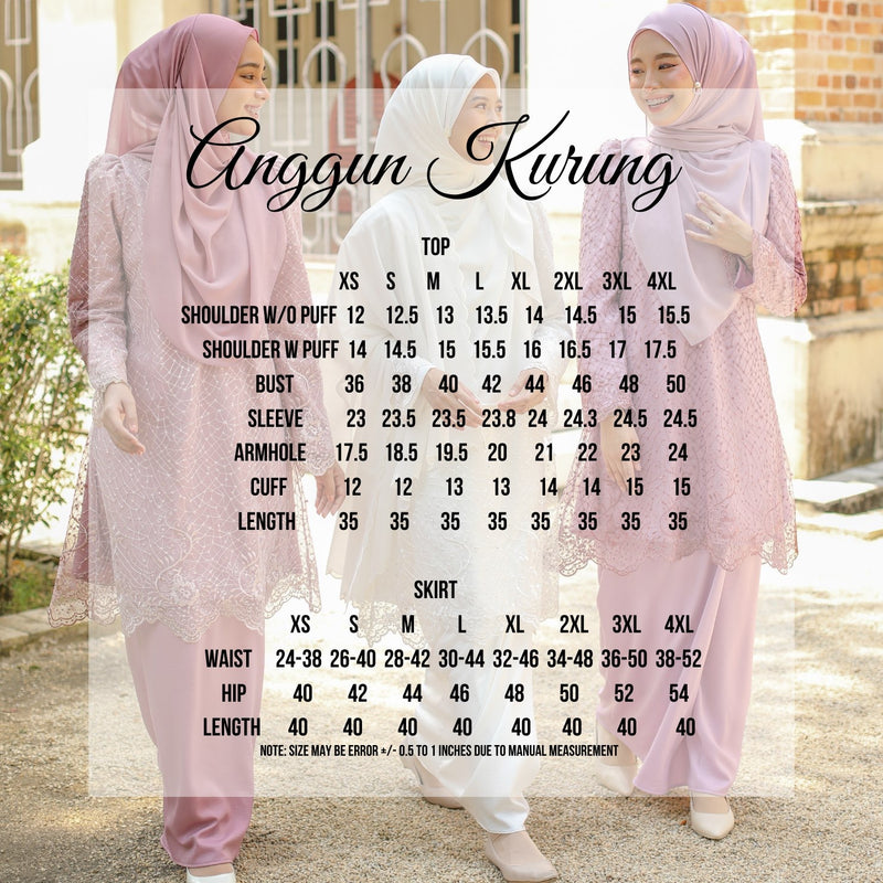 [PREORDER] Anggun Kurung