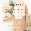 [INSTOCK] Ribbed Knit Skirt Set