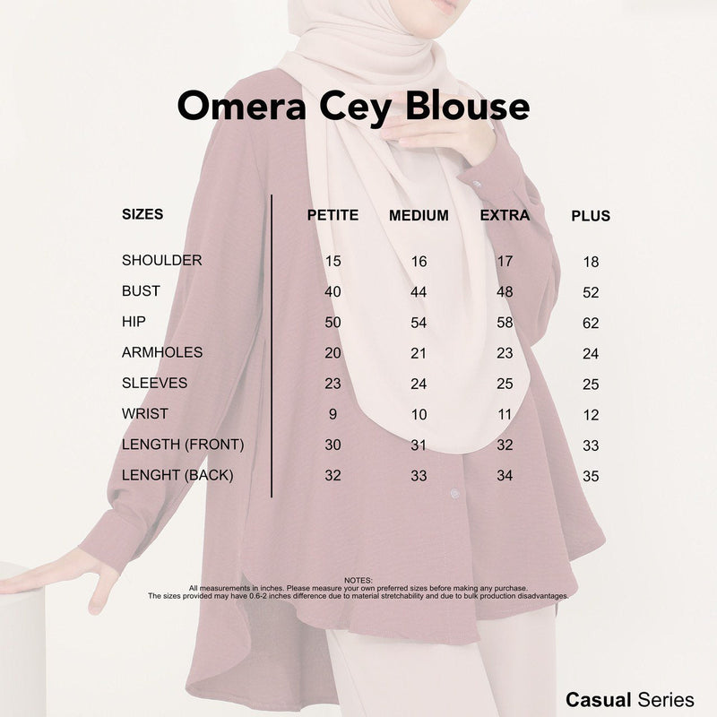 [INSTOCK] Omera Cey Blouse