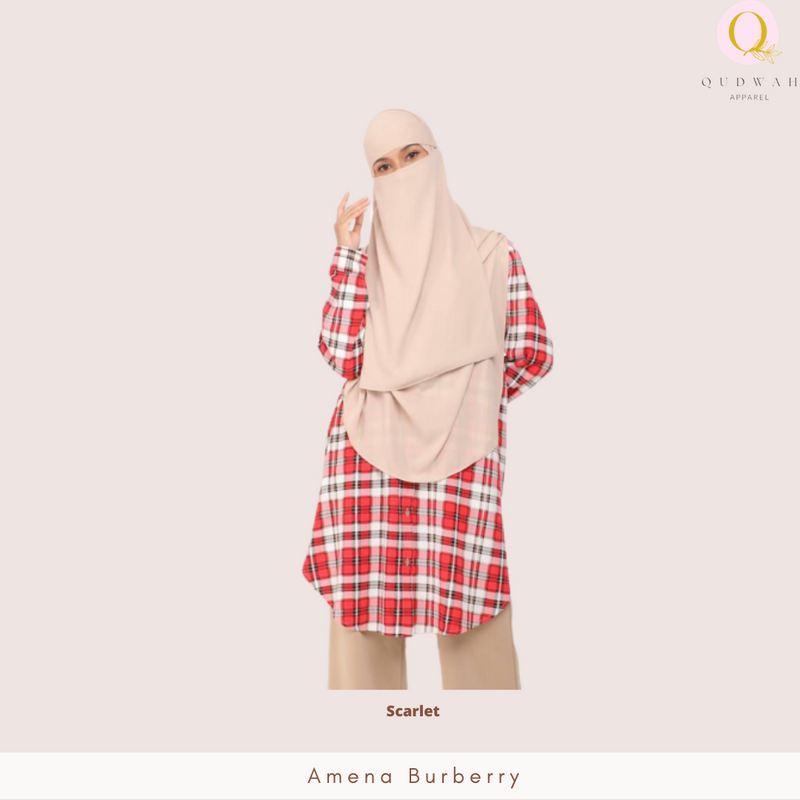 [INSTOCK] Amena Burberry Blouse