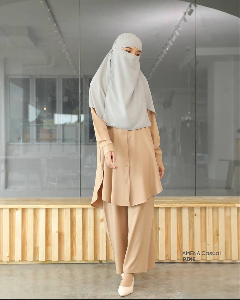 [INSTOCK] Amena Casual Set